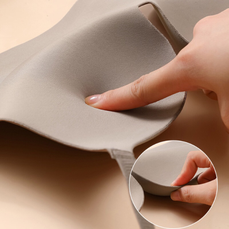 Áo lót su đúc nâng ngực không gọng,áo lót su trơn không viền,áo lót nâng ngực không đường may