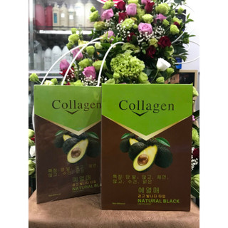 Nhuộm đen collagen tinh chất bơ chuyên gia phủ tóc bạc