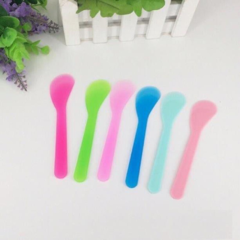 Thìa Nhựa Dẻo Trộn Mặt Nạ Chuyên Dụng Trong Spa