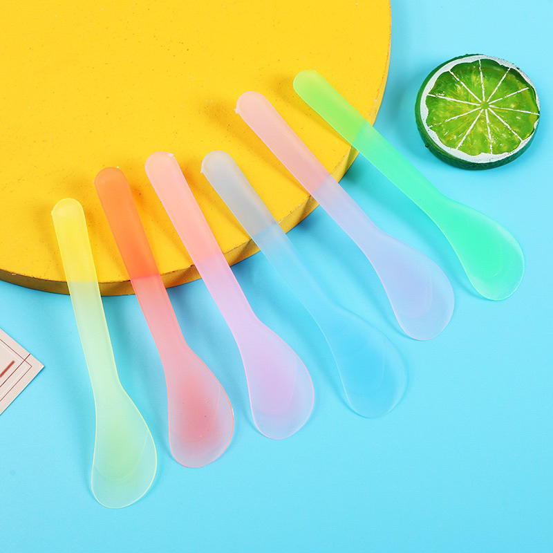 Thìa Nhựa Dẻo Trộn Mặt Nạ Chuyên Dụng Trong Spa