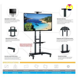 Giá treo tivi di động nhập khẩu ava1800