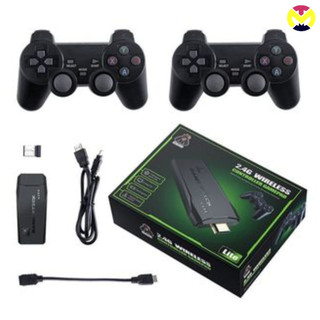 Máy Chơi Game 4 Nút Game Stick HDMI máy chơi game cầm tay không dây tích hợp 10000 trò chơi