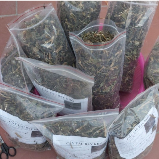 1kg Cây Tàu Bay  khô, nhà phơi sạch sẽ, thơm