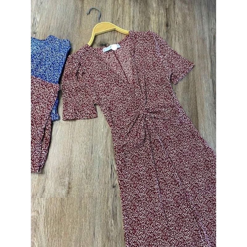 Đầm hoa nhí Mng* poly nhún bigsize - Cambo dư xịn