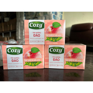 Trà túi lọc Cozy dâu, đào, bạc hà