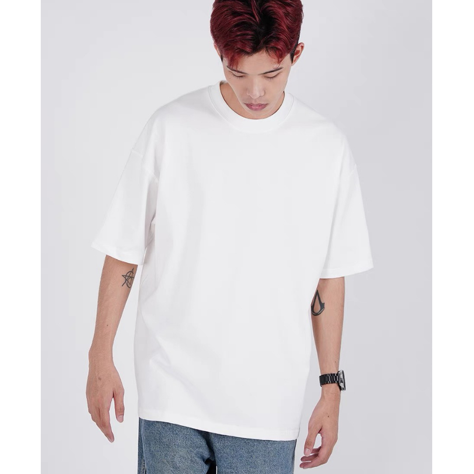 Áo thun Trơn  PATOMI.STUDIO , Áo thun unisex nam nữ form rộng oversize chất liệu 100% Cotton