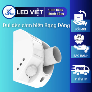 Đui đèn cảm biến chuyển động Rạng Đông hồng ngoại tự động bật tắt, Đui đèn E27 cảm ứng chuyển động