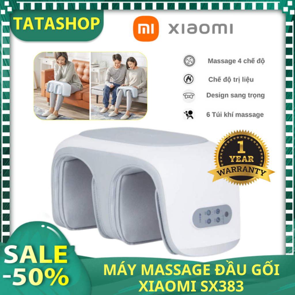 Máy massage chân đầu gối Xiaomi Momoda SX383, giảm đau nhức, giảm stress