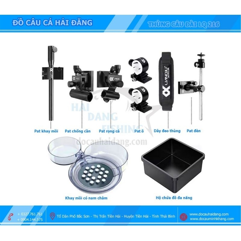 THÙNG CÂU ĐÀI LQ 216