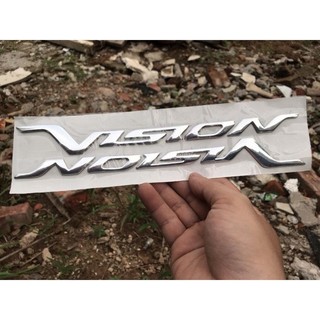 Tem nổi dán xe vision xi