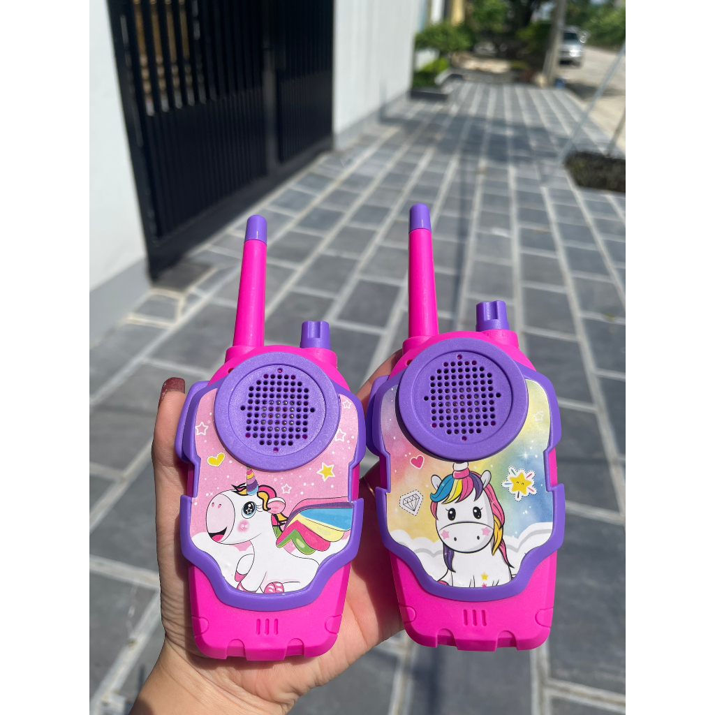 Đồ chơi bộ đàm liên lạc nghe nói được thật cho bé nhiều hình ngộ nghĩnh