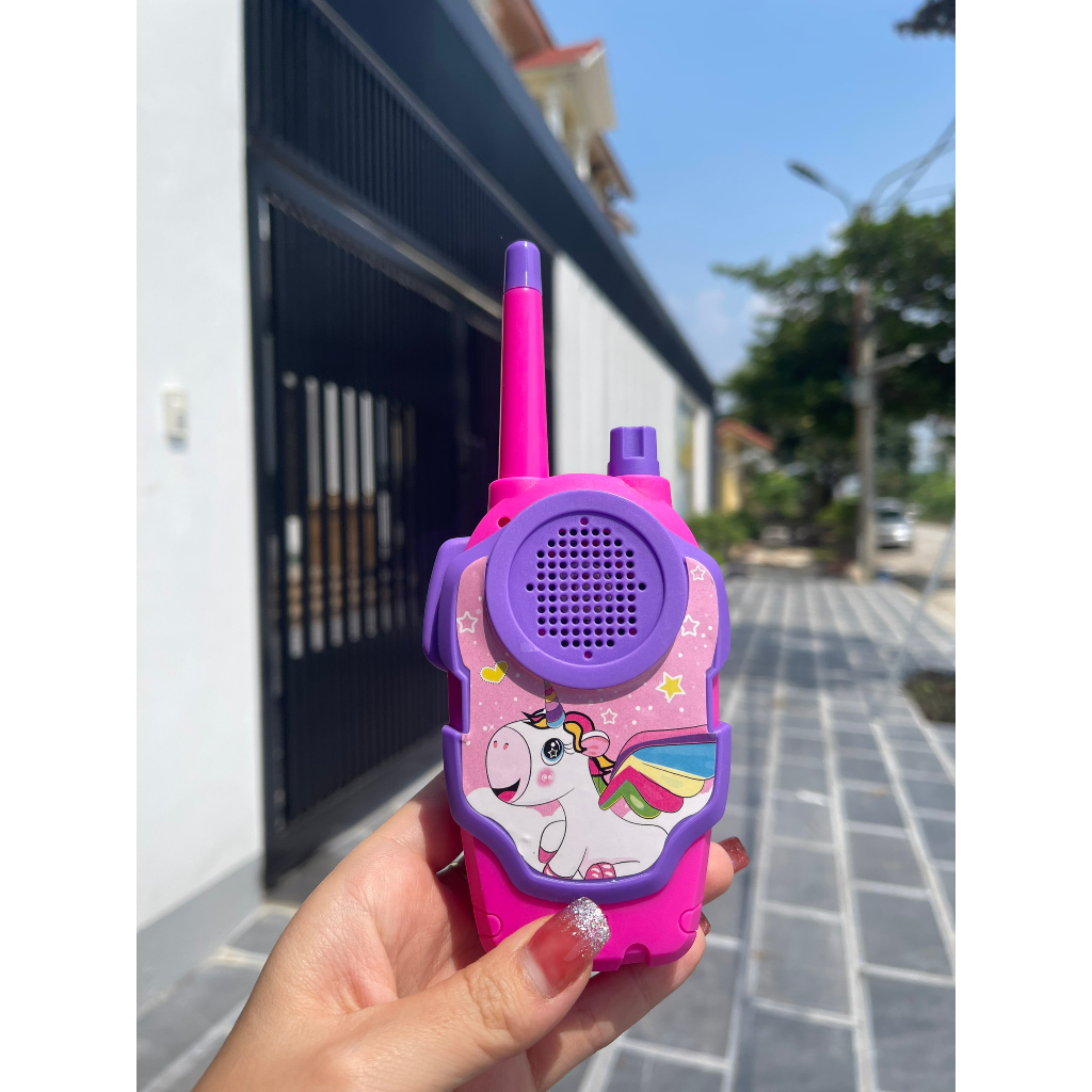 Đồ chơi bộ đàm liên lạc nghe nói được thật cho bé nhiều hình ngộ nghĩnh