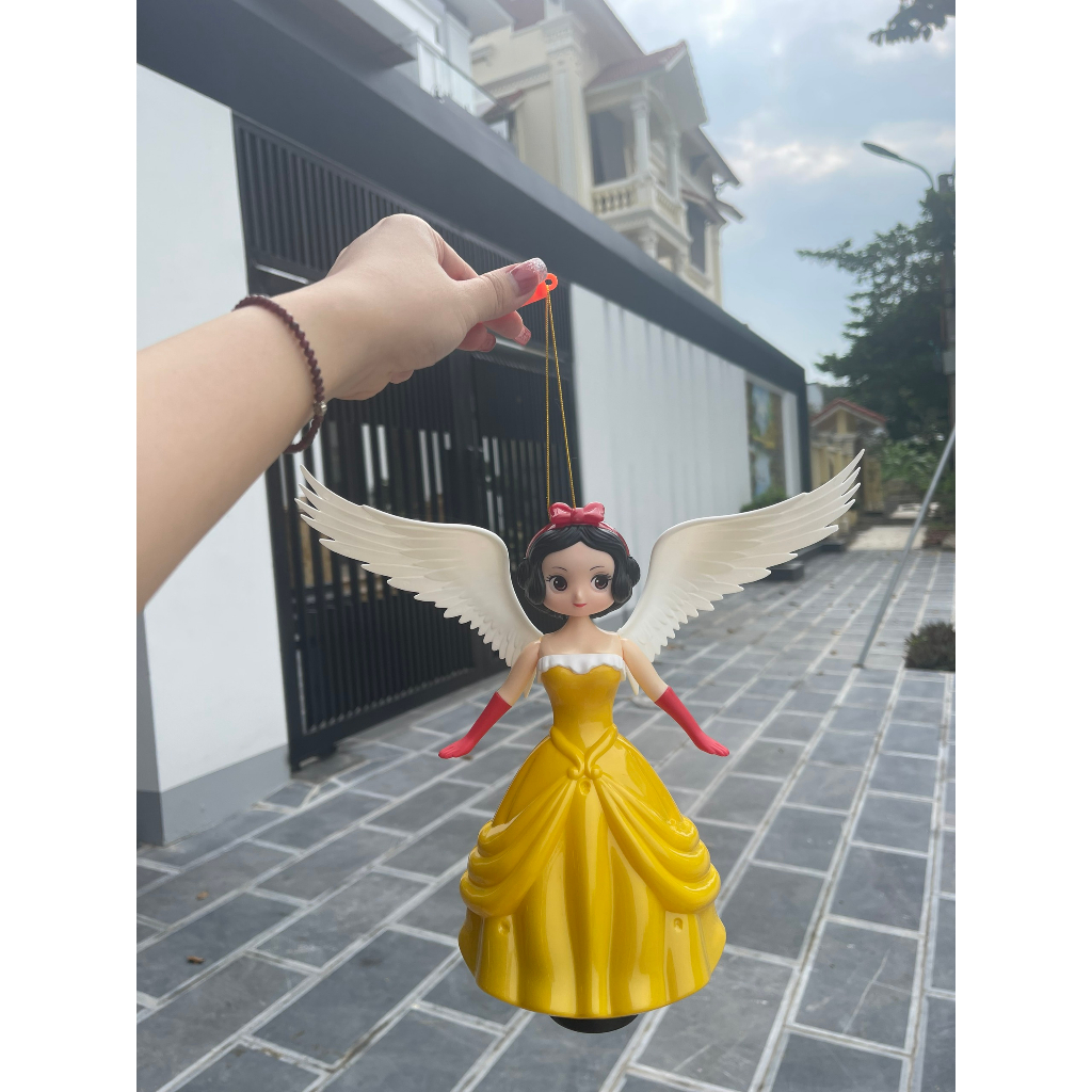 Đèn Lồng Trung Thu Phát Nhạc & Đèn hình Bạch Tuyết, Công Chúa, Elsa