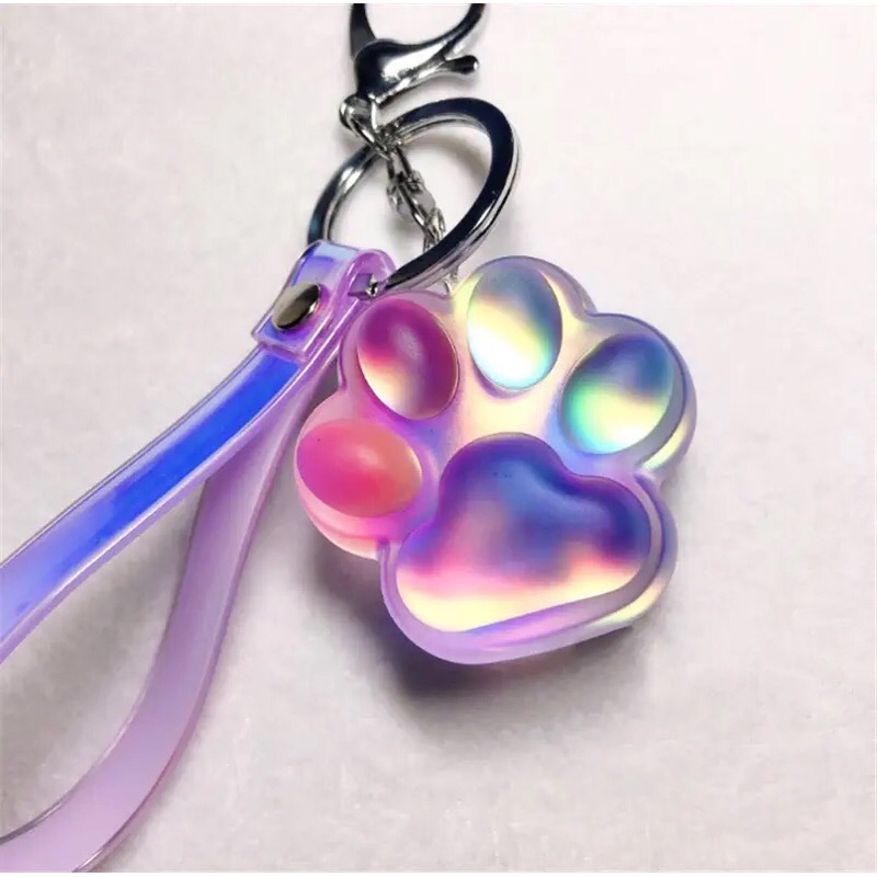 Bộ nguyên liệu làm móc khoá chân mèo lớn handmade tại nhà