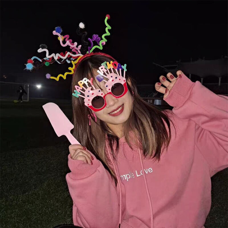 Băng Đô Cài Tóc Sinh Nhật Cute Hài Hước Ngộ Nghĩnh Vui Nhộn