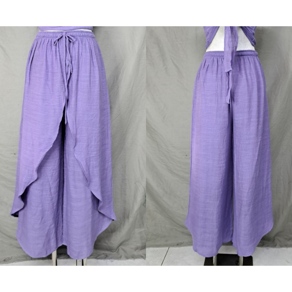 Quần xô gân,2 tà độc đáo