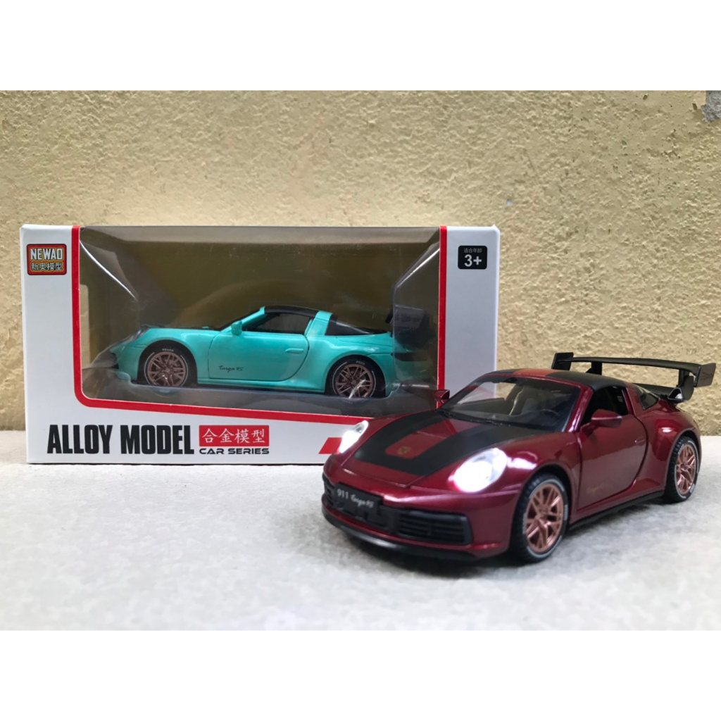 Mô hình xe ô tô Porsche 911 targa 4s 1:32