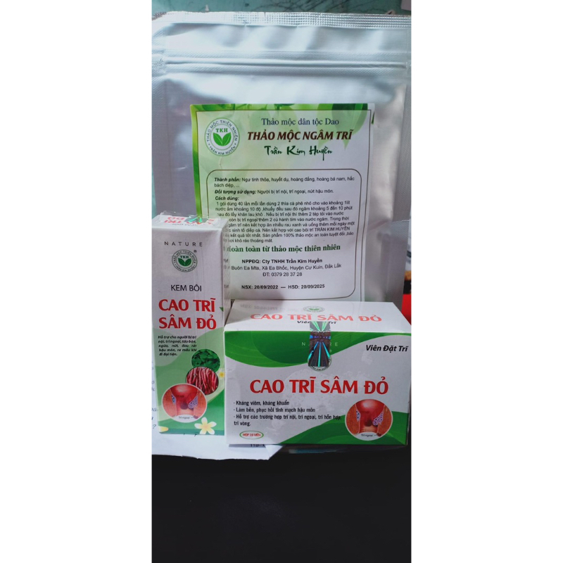 CAO TRĨ SÂM ĐỎ TRẦN KIM HUYỀN - XÔNG TRĨ