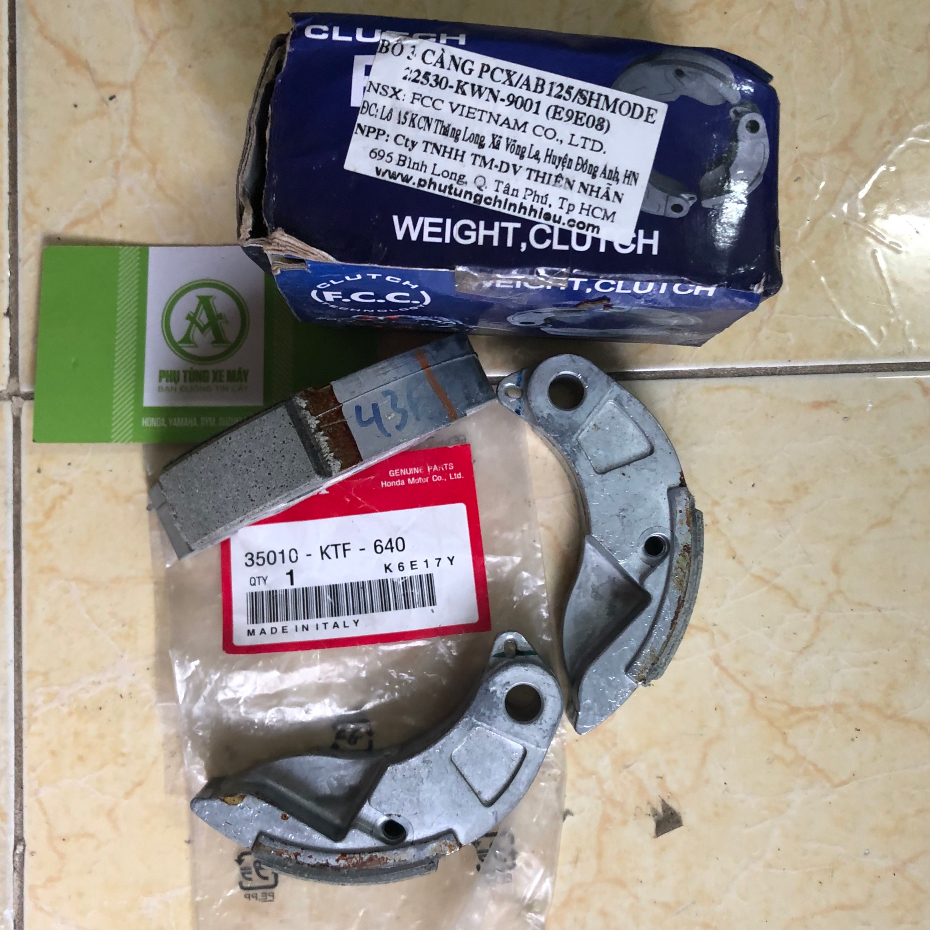 Bố ba càng Ab 125 / Lead 125 / SH mode/ Clik / vảio/ PCX FCC chính hãng