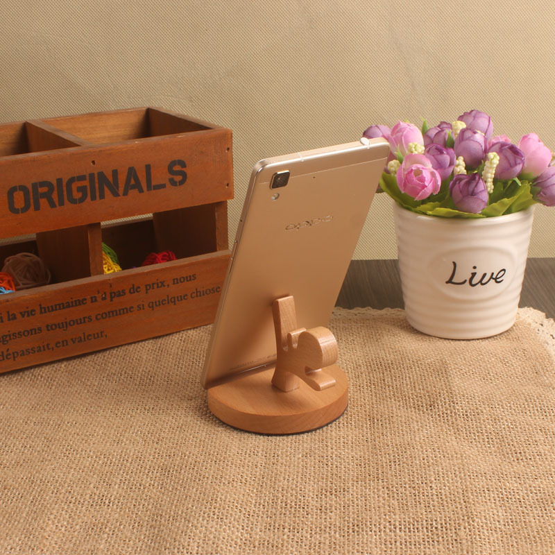 Kệ để điện thoại bằng gỗ xinh xắn, đáng yêu nhiều hình dáng - khodogohanoi
