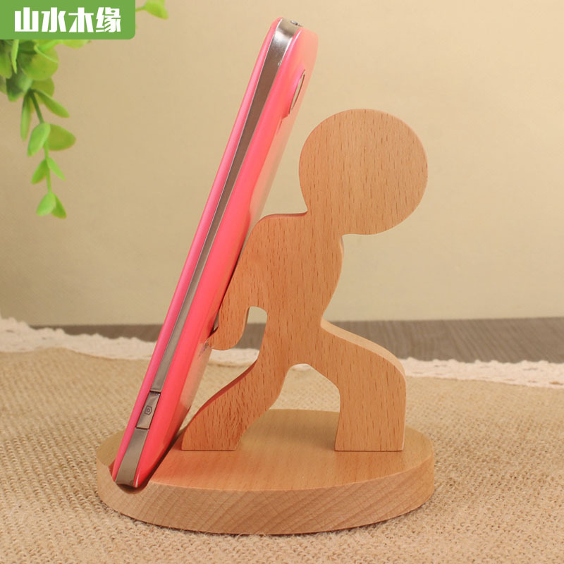 Kệ để điện thoại bằng gỗ xinh xắn, đáng yêu nhiều hình dáng - khodogohanoi