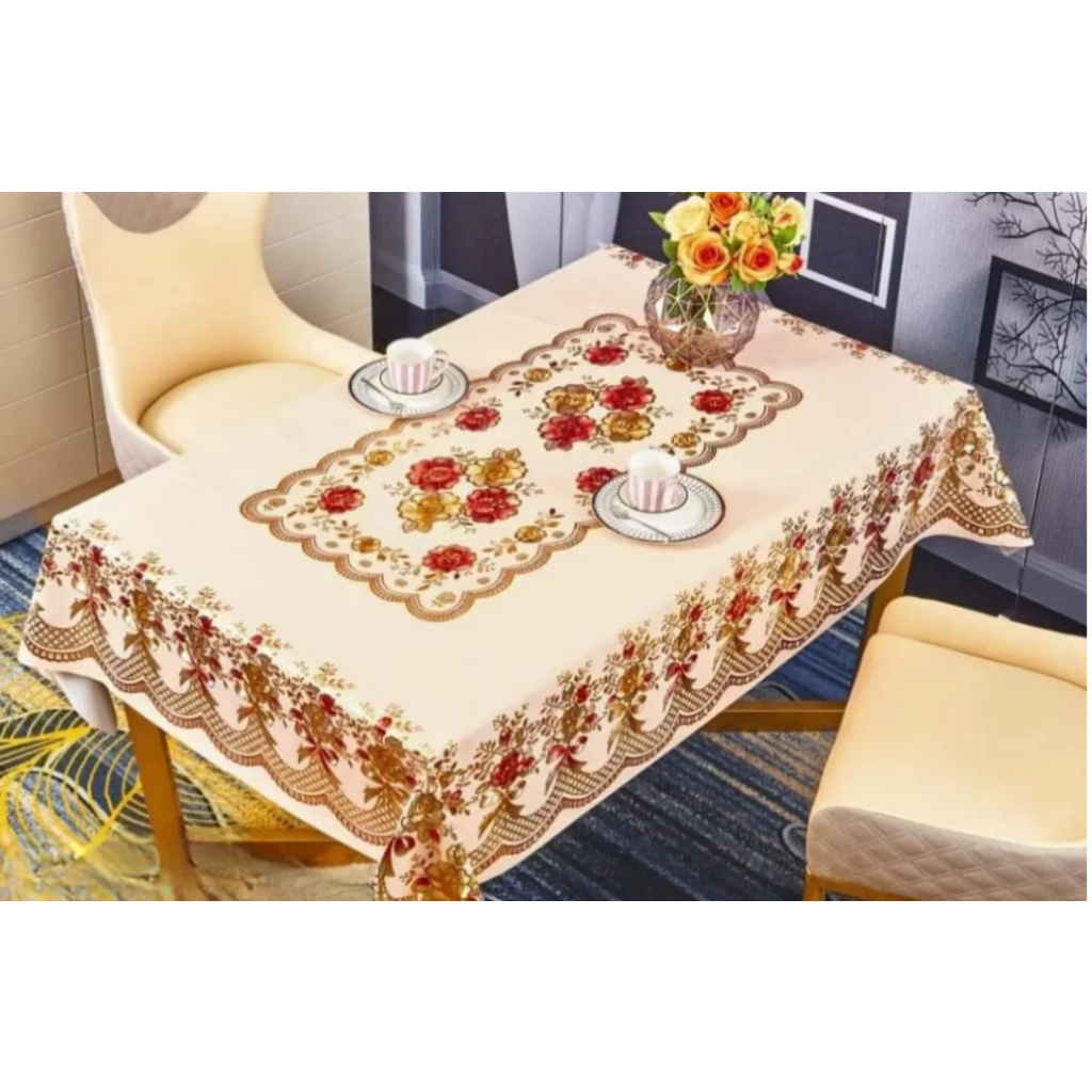 Khăn bàn 3D- 1.4-1.8M- khăn bàn 3d chống thấm