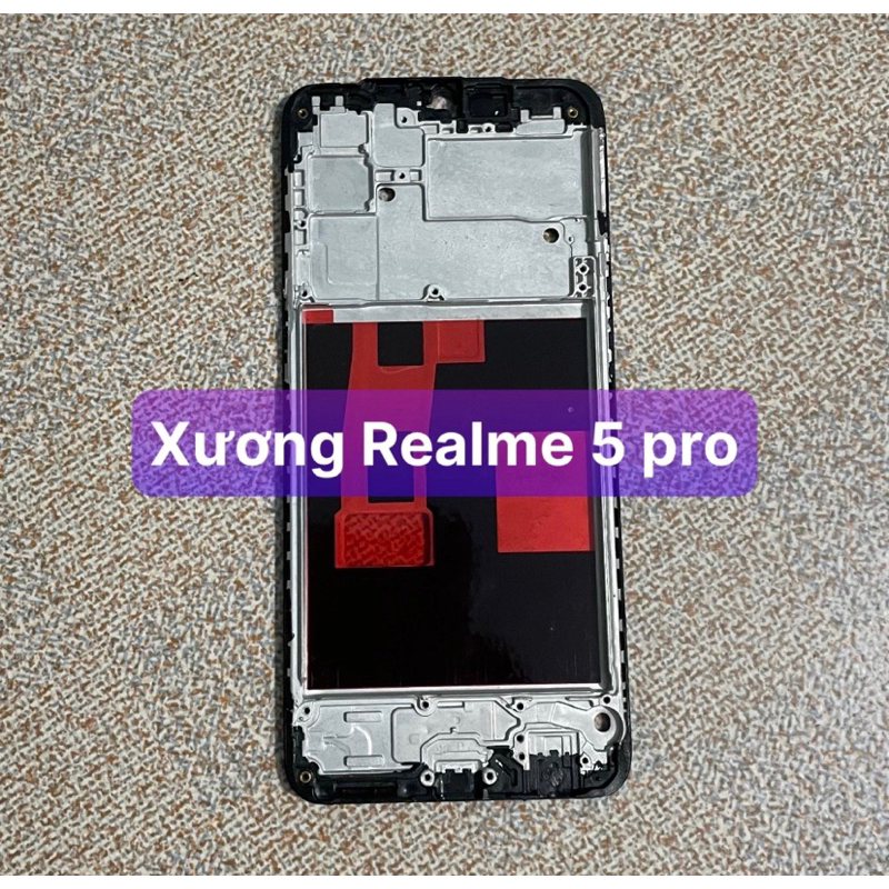 Vỏ máy Oppo Realme 5 pro đã bao gồm kính cam, khay sim chuyên lắp dựng máy, thay thế khi bị vỡ hỏng