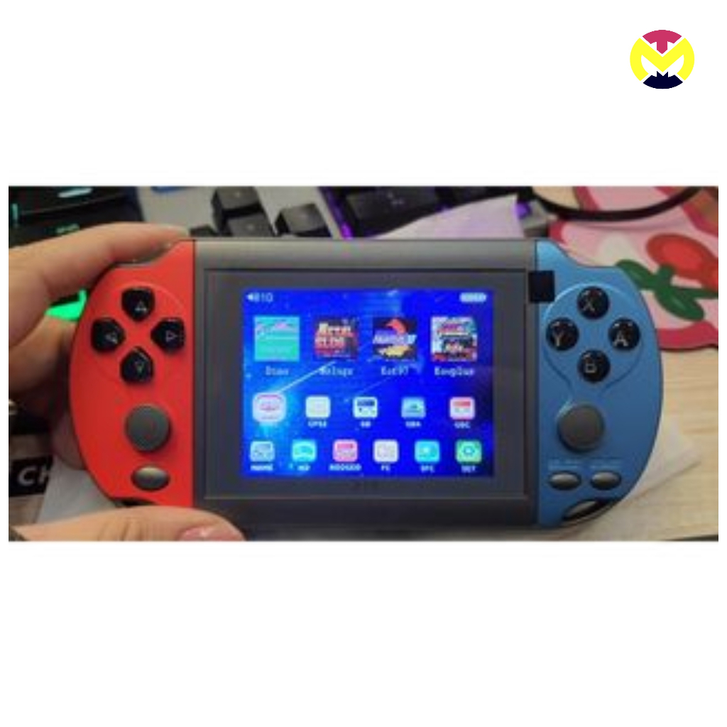 Máy chơi game X7 Plus máy chơi game màn hình lớn 4.3 inch bộ nhớ trong 8G