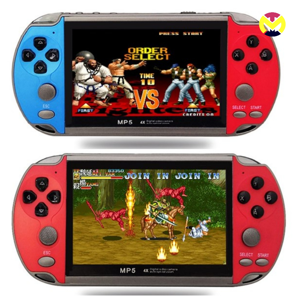 Máy chơi game X7 Plus máy chơi game màn hình lớn 4.3 inch bộ nhớ trong 8G