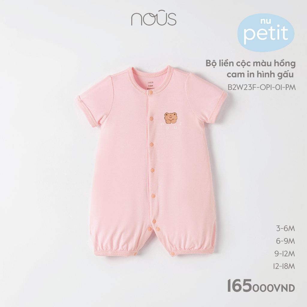 Nous - Bộ body  Petit 3m - 12m