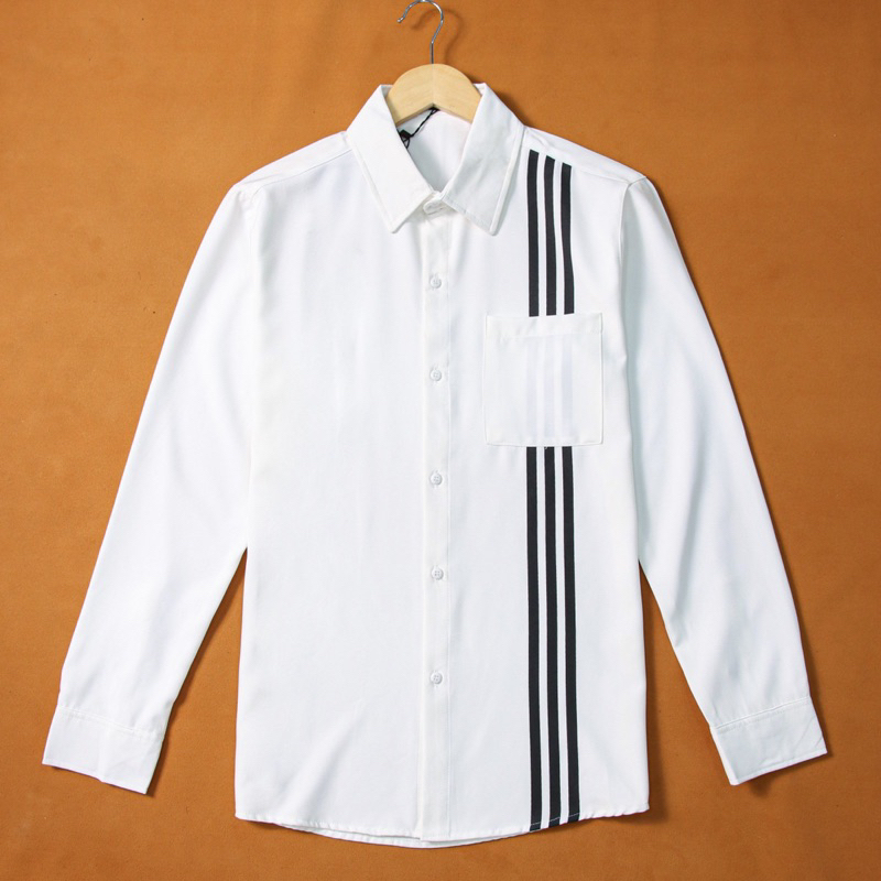 Áo Sơ Mi Nam Tay Dài PHỐI HOẠ TIẾT SMTD