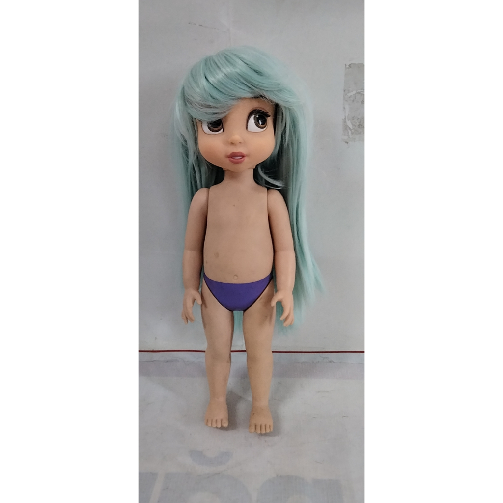 Phụ Kiện Tóc Tơ Giả Bằng Lụa Chịu Nhiệt Cho Búp Bê Tái sinh 55 cm = 22 inch Doll, Búp Bê 20 cm ixdoll