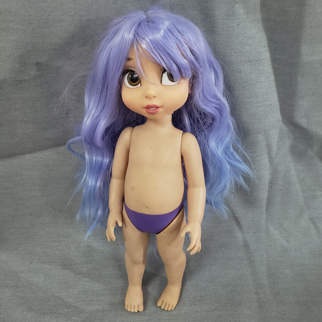 Phụ Kiện Tóc Tơ Giả Bằng Lụa Chịu Nhiệt Cho Búp Bê Tái sinh 55 cm = 22 inch Doll, Búp Bê 20 cm ixdoll