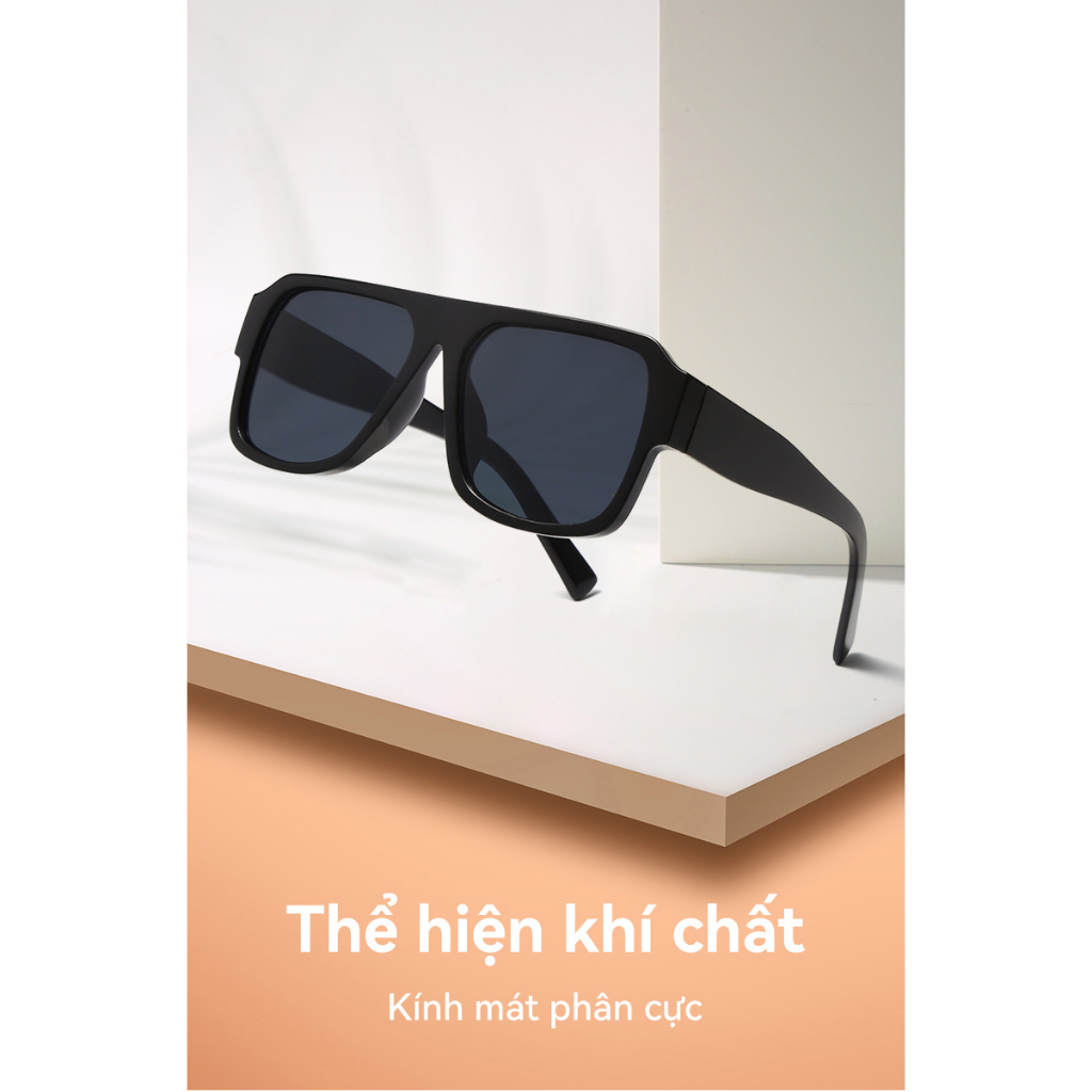 Mắt kính thời trang cao cấp ROYCE hot trend chống nắng, chống tia UV400, 2249