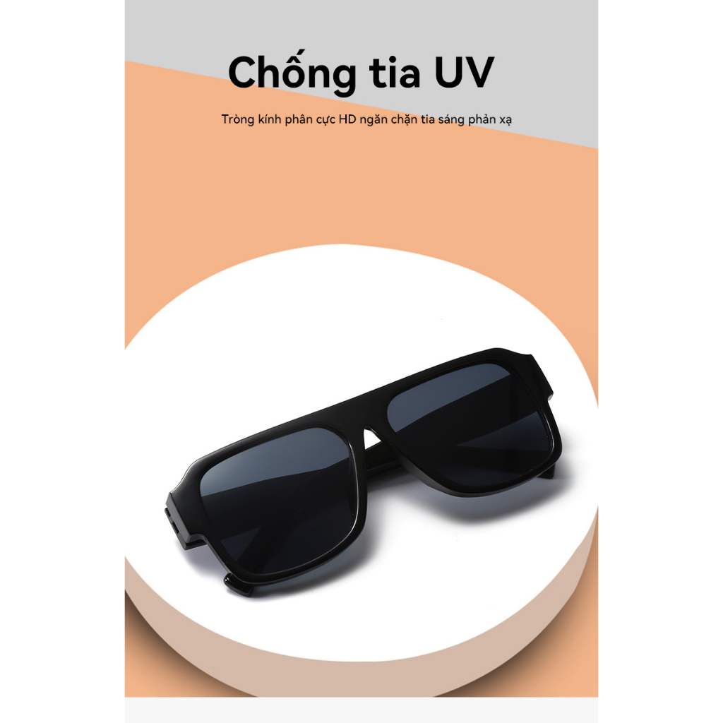 Mắt kính thời trang cao cấp ROYCE hot trend chống nắng, chống tia UV400, 2249