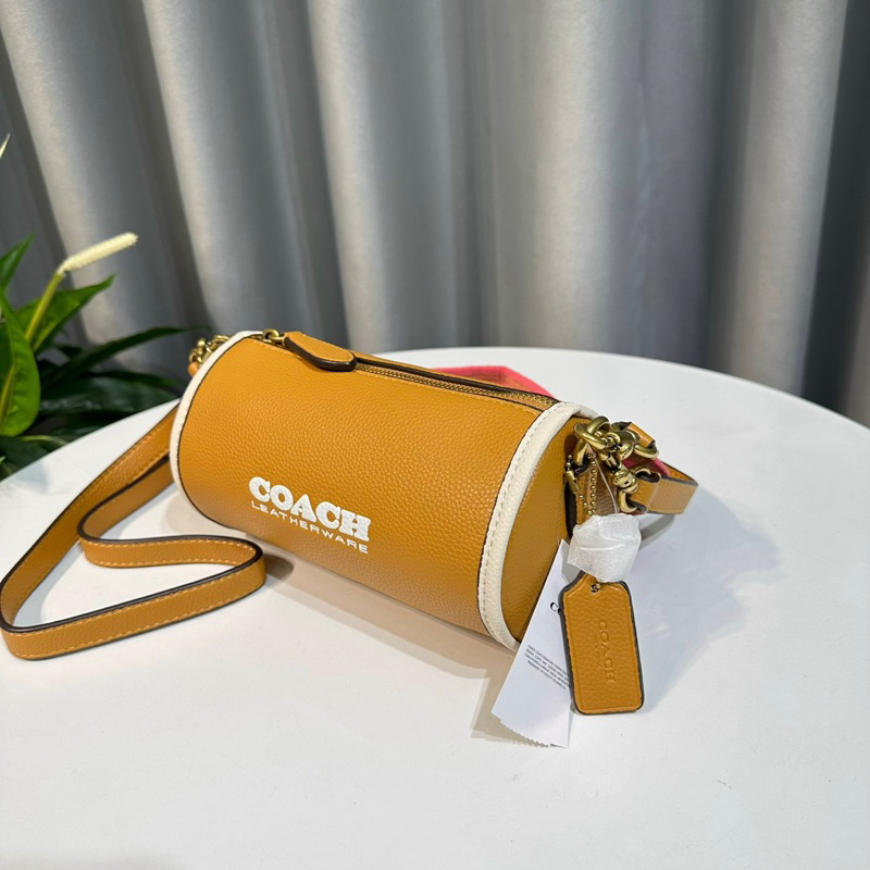 Túi trống da mini đeo vai đeo chéo