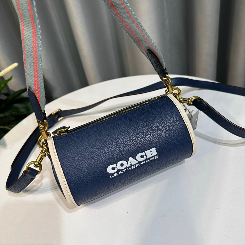 Túi trống da mini đeo vai đeo chéo