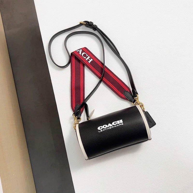 Túi trống da mini đeo vai đeo chéo