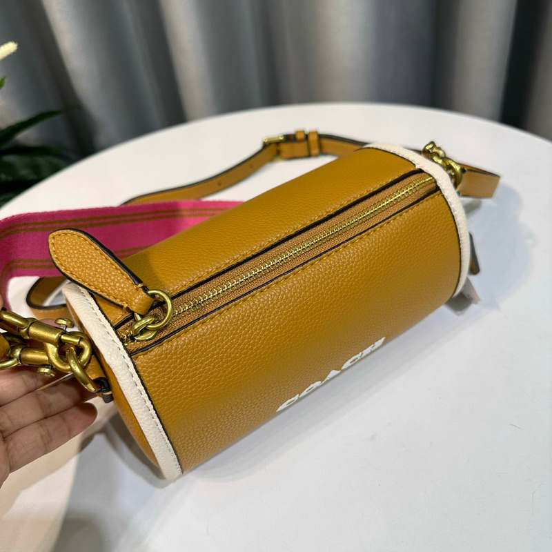 Túi trống da mini đeo vai đeo chéo