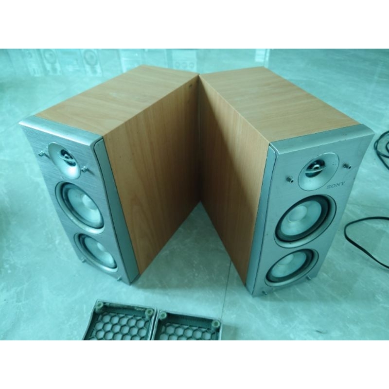Đôi loa mini cao cấp Sony SE9, 2 bass thật, chất âm quá hay