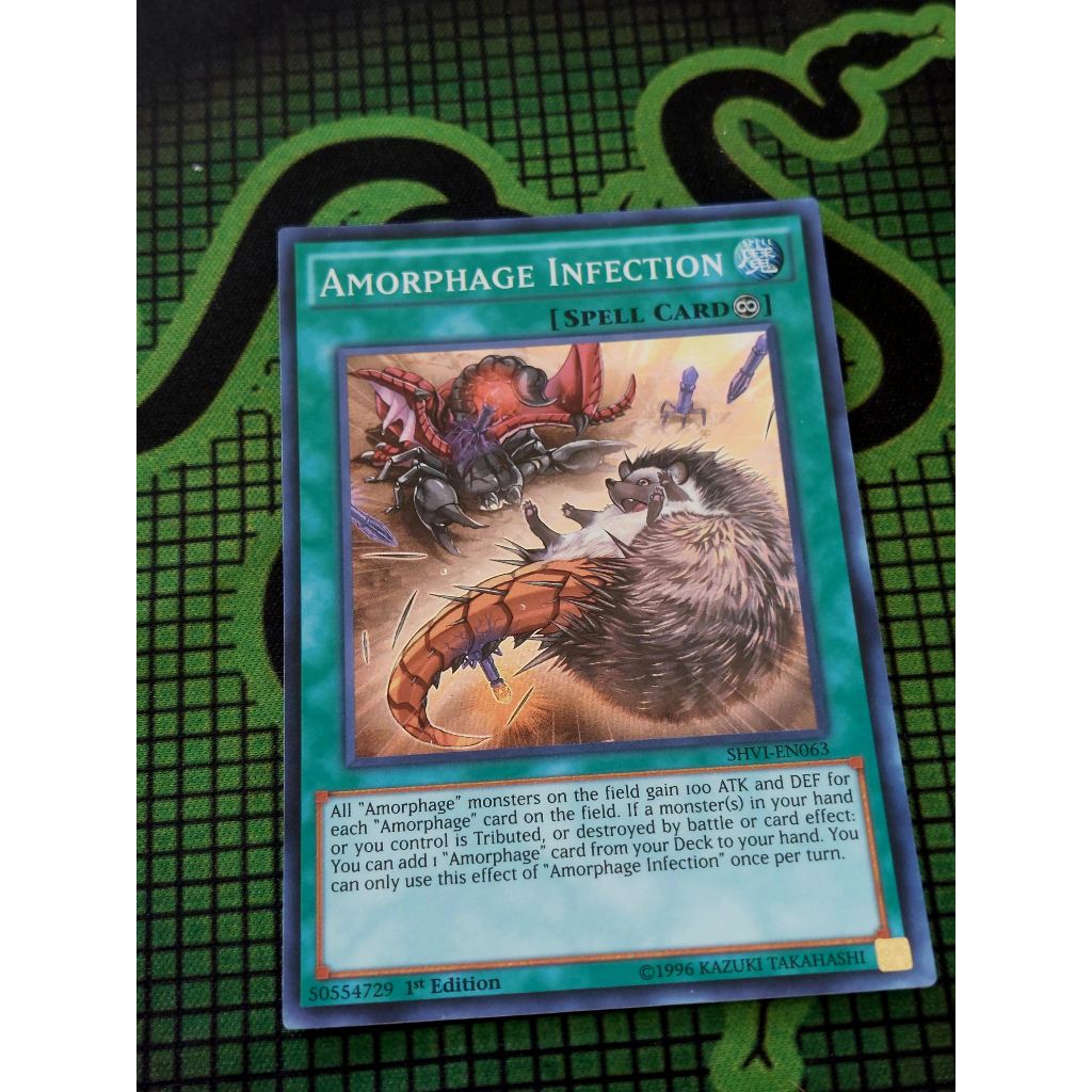 [ Đỗ Lạc Shop ] Thẻ Bài Mint90 Yugioh Spell Amorphage Infection Super