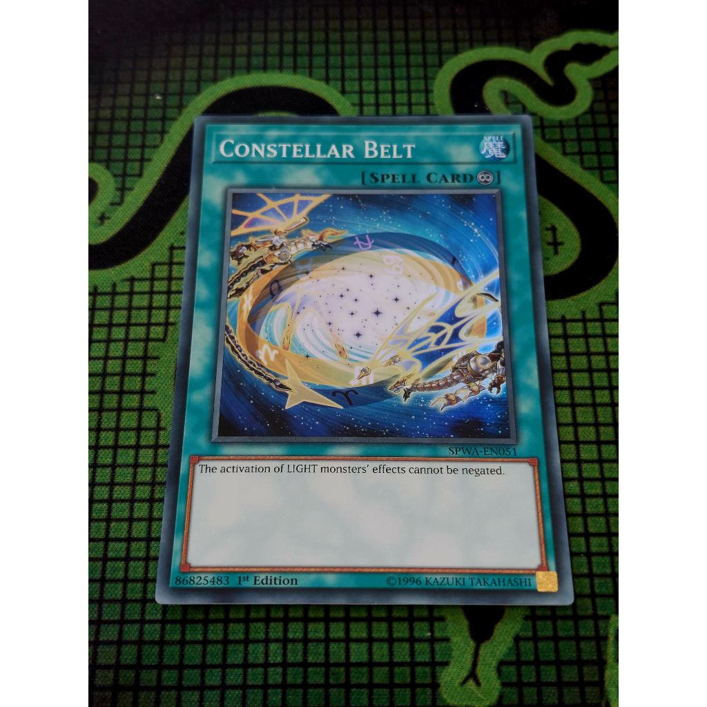 Thẻ Bài Mint90 Yugioh Spell Constellar Belt Super