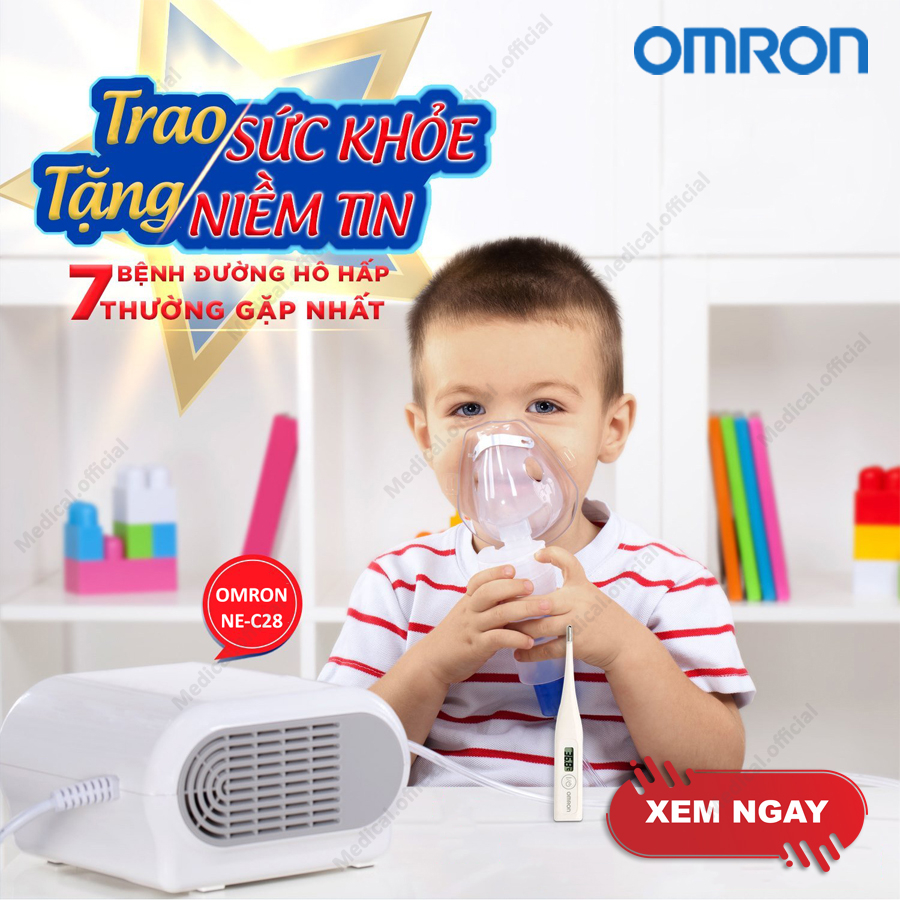 Phụ kiện máy xông OMRON NE-C28, NE-C29 - Chính hãng OMRON