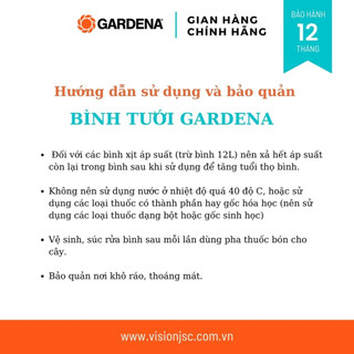 Bình xịt mini 1L Gardena 11112-20