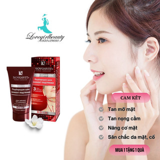 Thon gọn mặt Novosvit tan mỡ nọng cằm làm thon mặt giảm nọng cằm săn chắc da cằm v line nâng cơ mặt làm thon gọn mặt