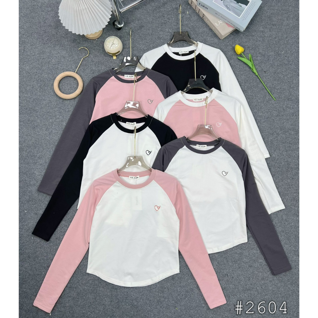 Áo thun babytee dài tay bazic - Retrostyle - Aobabytee2604_P12K14