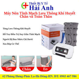 Máy nén ép suy giãn tĩnh mạch, hỗ trợ tĩnh mạch, thư giãn,...