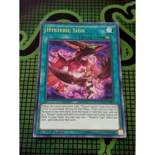 [ Đỗ Lạc Shop ] Thẻ Bài Yugioh Spell Hysteric Sign - Ultra/Super