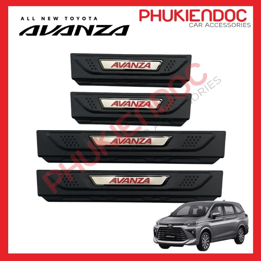 Bộ Ốp Chân Chống Trầy Toyota Veloz/Avanza 2020 - 2023 Nhập Khẩu