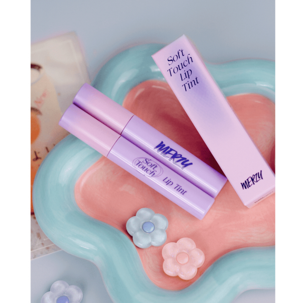 Son Kem Siêu Lì, Siêu Mịn Môi Merzy Soft Touch Lip Tint 3g Hàn Quốc